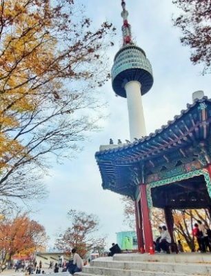 Nightly Sparkles at N Seoul Tower